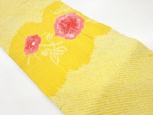 絞り花模様名古屋帯